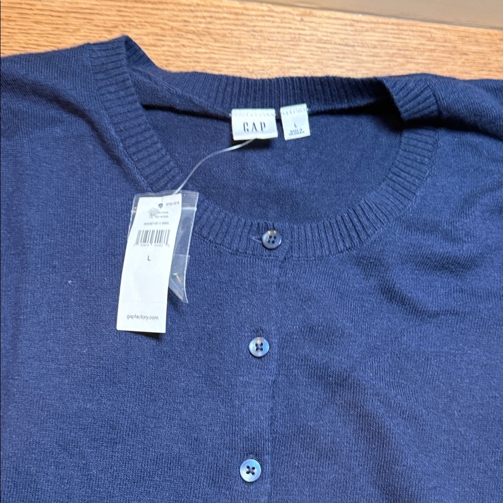 GAP Dark Blue Cardigan Lightweight